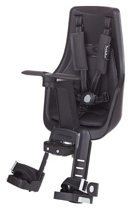 Дитяче велокрісло Bobike Exclusive Mini Plus / Urban Black