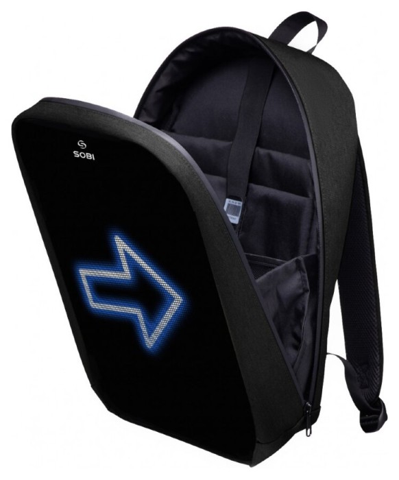 Рюкзак Sobi Pixel Max SB9703 Black с LED экраном
