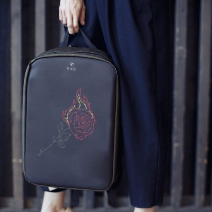 Рюкзак Sobi Pixel Max SB9703 Black с LED экраном