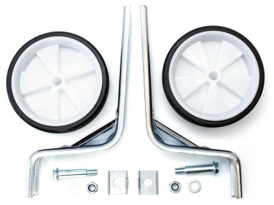 Опорні (тренувальні) колеса FSK-BH-204 для дитячих. ВЕЛ. 12 "-20" білі з чорним (білий з чорним)