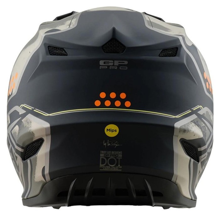 Мото шолом TLD GP PRO HELMET; TROOPER [BLACK / CAPER] XL