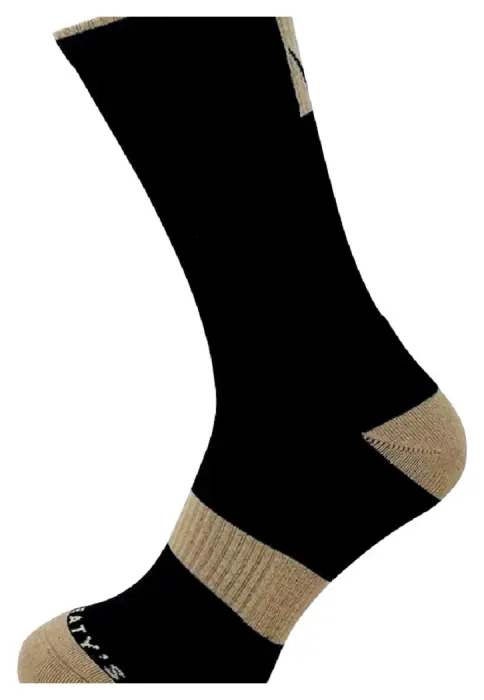 Носки Peaty's AW25 ShredSock - Block, Black/Brown, 10