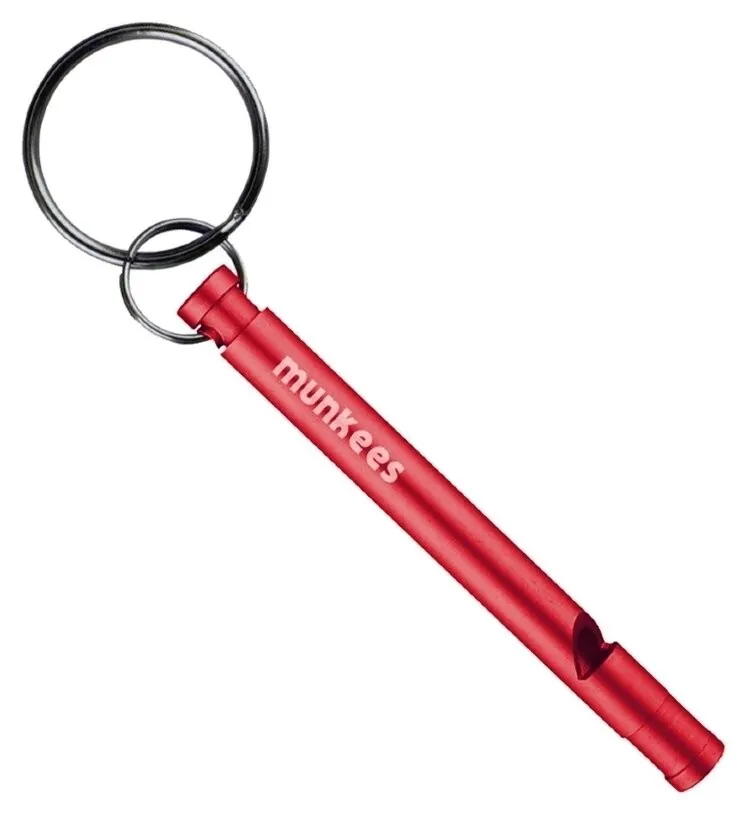 Munkees 3386 брелок-свисток Slim Whistle red (3386-RD)