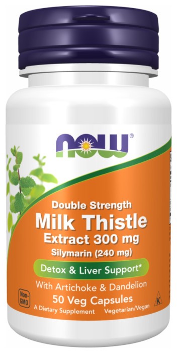 Silymarin Milk Thistle Extract 300 mg - 50 veg caps, укр, укр