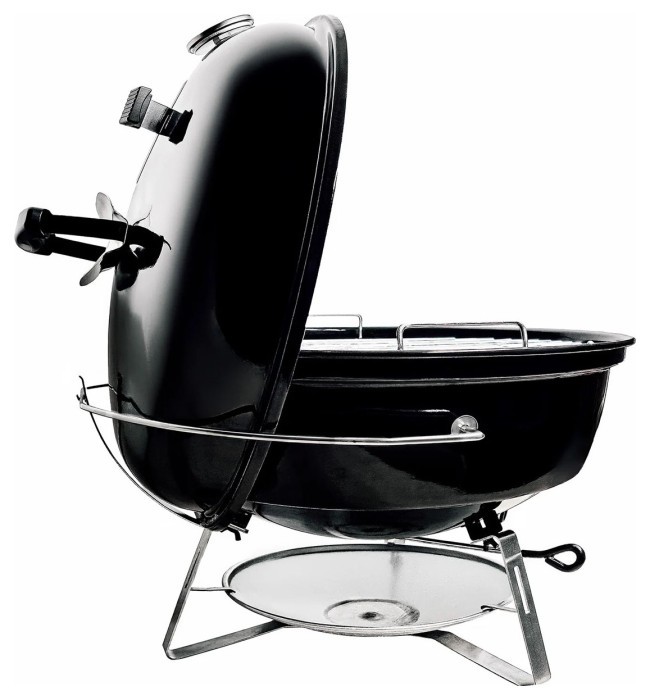 Угольный гриль Slow and Sear Travel Kettle 47 см + корзина Charcoal Basket TRA-KET-1