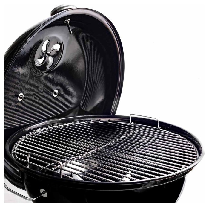 Угольный гриль Slow and Sear Travel Kettle 47 см + корзина Charcoal Basket TRA-KET-1