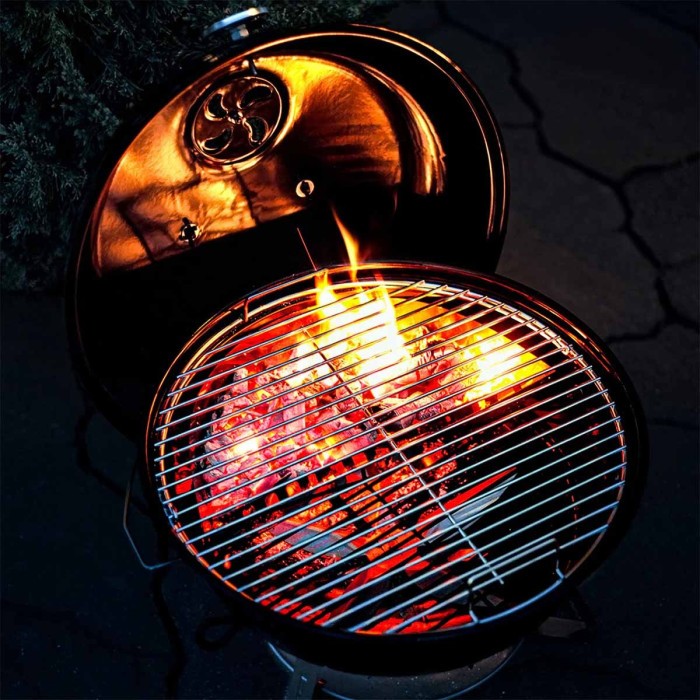 Угольный гриль Slow and Sear Travel Kettle 47 см + корзина Charcoal Basket TRA-KET-1