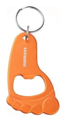 Munkees 3431 брелок-открывалка Foot orange