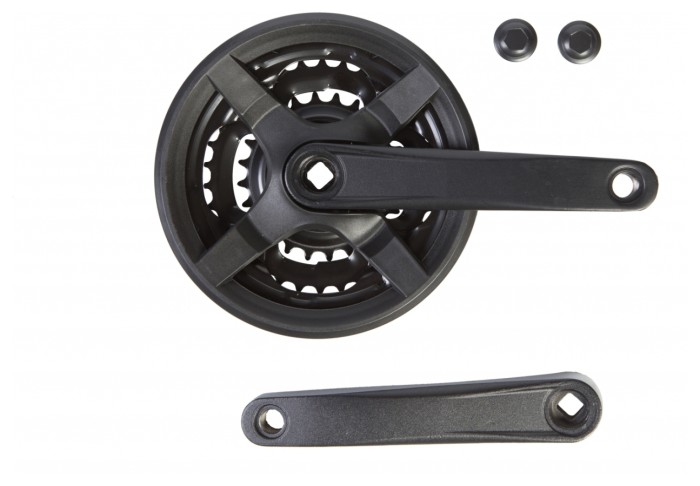 Шатун AL L170мм 24-34-42Т HX HX-A-AM081 под квадрат (ED)