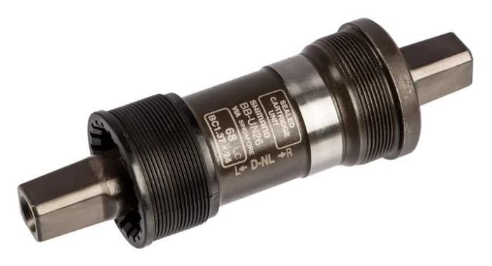 Картридж-каретка "квадрат" SHIMANO BB-UN26 МТВ 68х110мм, болт M8x17, укр, укр