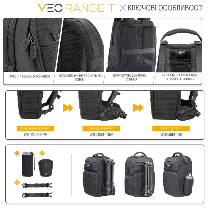 Рюкзак Vanguard VEO Range T 48 Beige (VEO Range T 48 BG)