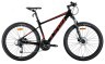 Велосипед 27.5" Leon XC-80 AM Hydraulic lock out HDD 2022 (чорний з червоним (м)), укр