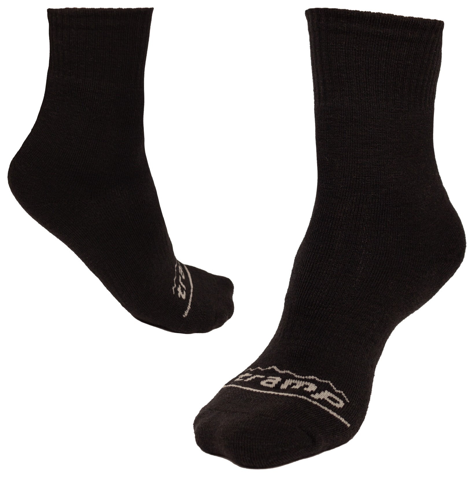 Шкарпетки зимові з вовни мерино Tramp UTRUS-008-black, 44/46, укр, укр