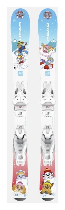 Лижі гірські HEAD ( 314465 ) Paw Patrol JRS + кріплення ( 114478 ) JRS 4.5 GW CA BR.80[I]s.wh/wh 2026, укр, укр