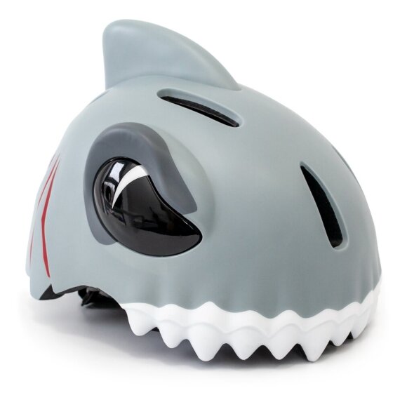 Шлем велосипедный Crazy Safety "Белая акула"