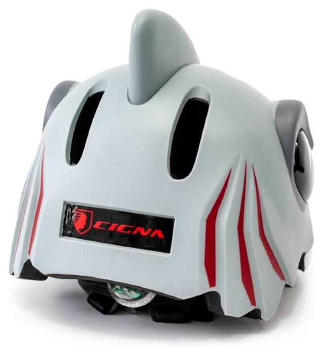 Шолом велосипедний Cigna Біла акула