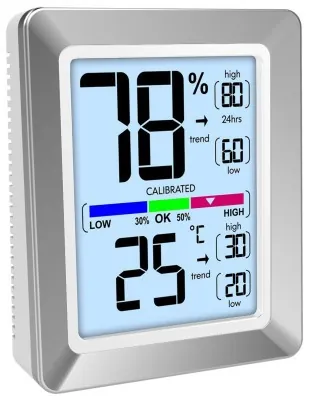 Термогигрометр Technoline WS9460 Silver/White (WS9460)