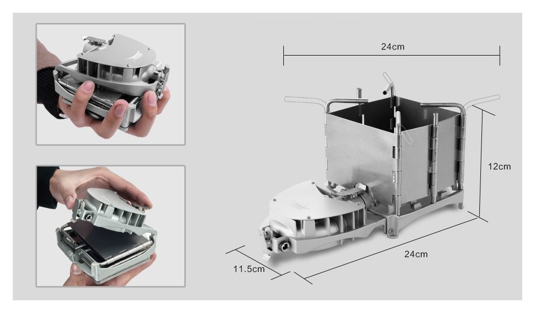 Твердопаливна піч з турбiною та живленням BRS-116, укр, укр