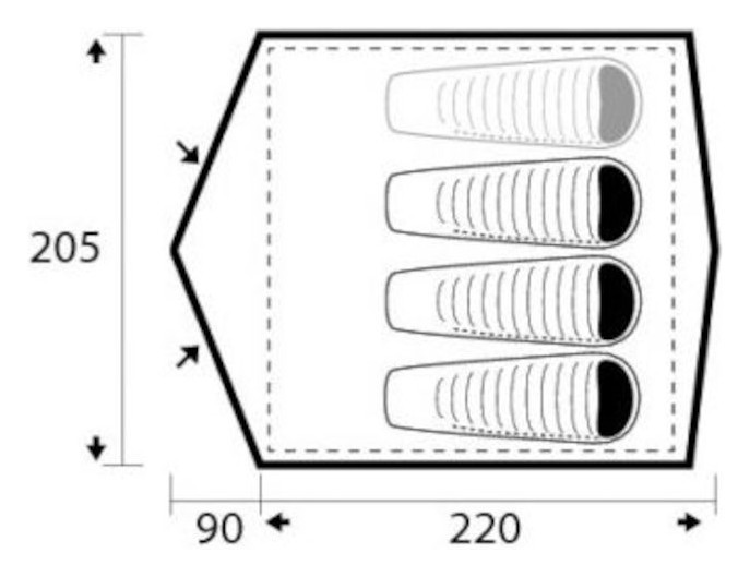 Палатка Trimm Largo D