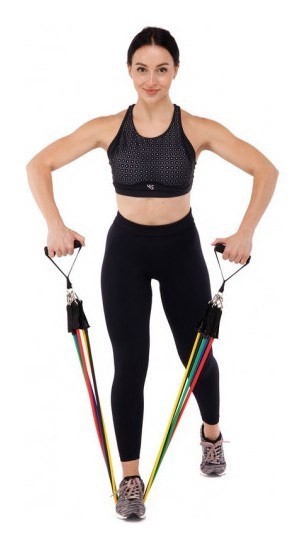 Набор эспандеров Бубновского EasyFit из 5 шт EasyFit