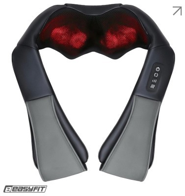 Масажер для шиї EasyFit Shiatsu (роликовий шиацу-масаж плечей і тіла)