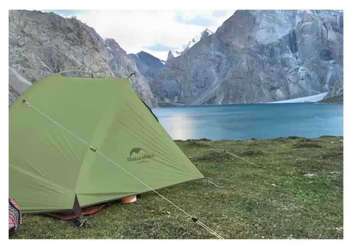 Намет двомісний Naturehike Tagar NH17T180-J, темний зелений, укр, укр