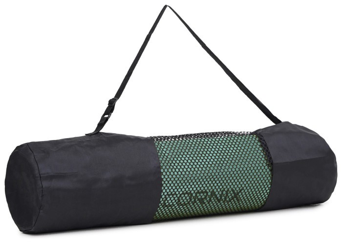 Килимок спортивний Cornix TPE 183 x 61 x 0.6 см для йоги та фітнесу XR-0492 Mint/Navy Blue