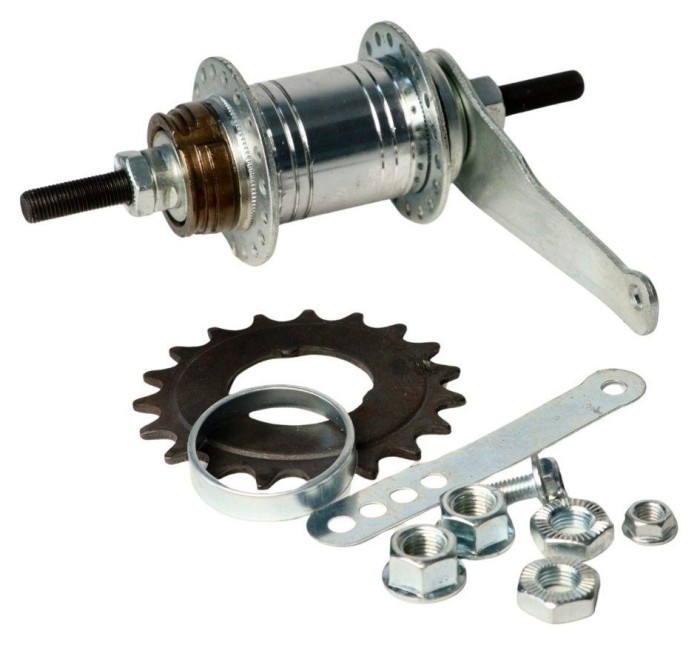 Втулка задняя BH Сталь 36H 11G из QR OLD - 110 мм 10*170мм серебристый VLT PJ-086