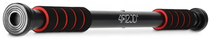 Турник раздвижной 4FIZJO Basic 61.5-100 см Black/Red (P-5905973402712)