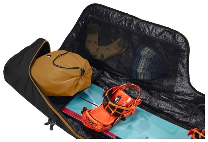 Чехол на колесах для сноуборда Thule RoundTrip Snowboard Roller 165cm (Black) (TH 3204366)