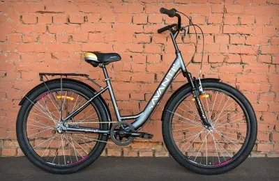 Велосипед жіночий міський Avanti Fiero Nexus 26" чорний (2025)