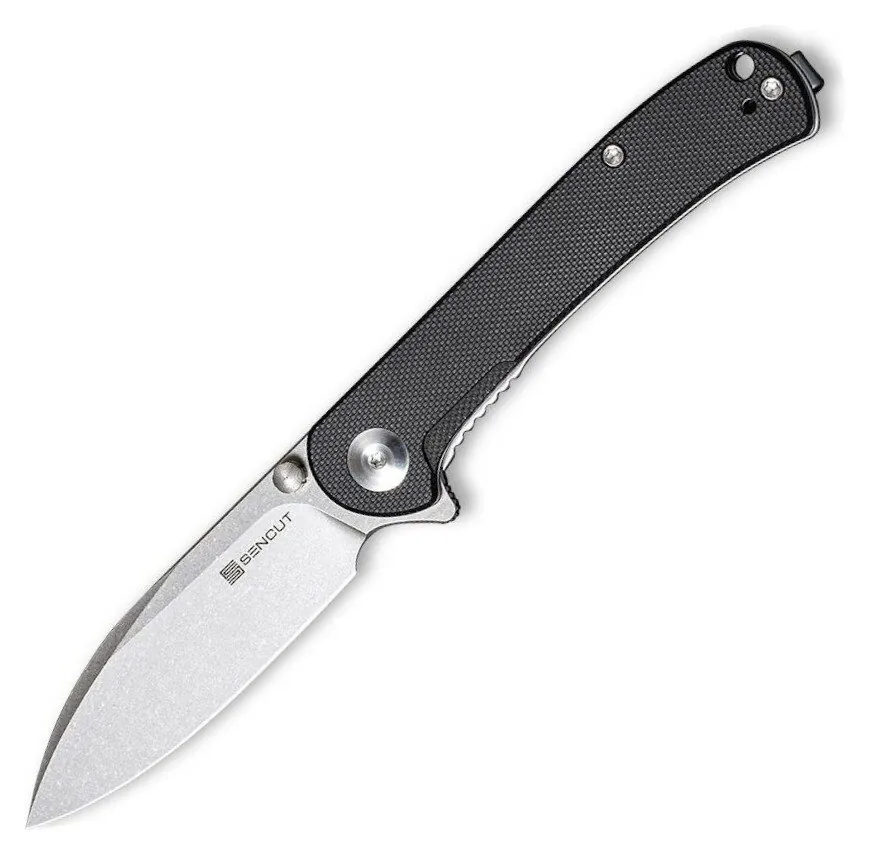 Ніж складаний кишеньковий Sencut Scepter, (7.5 см) 9Cr18MoV / G10  чорний (FNR_SA03B)