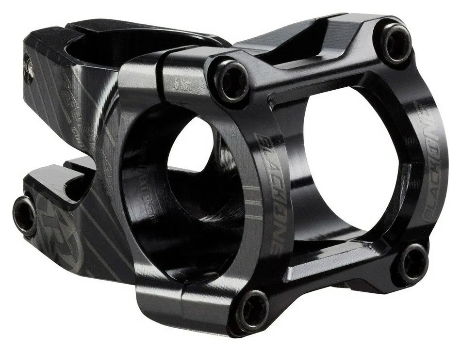Винос руля для велосипеда Reverse STEM BLACK-ONE ENDURO 0° 35мм Black (01593) O (Чорний)