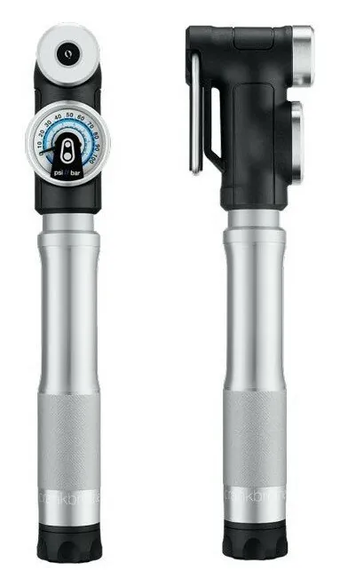 Насос для велосипеда Crankbrothers STERLING SG Silver (14677) (black, silver)