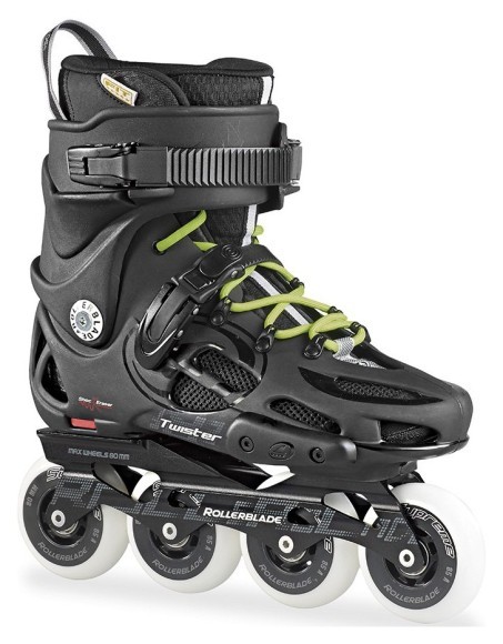 Роликові коньки для дорослих Rollerblade TWISTER 80 38.5 (6.5US) 245мм Black/grey (07505400 775), укр