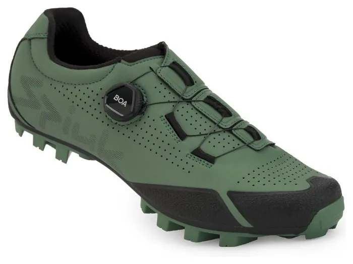 Обувь Spiuk Loma MTB размер UK 10 (43 272мм) зеленая