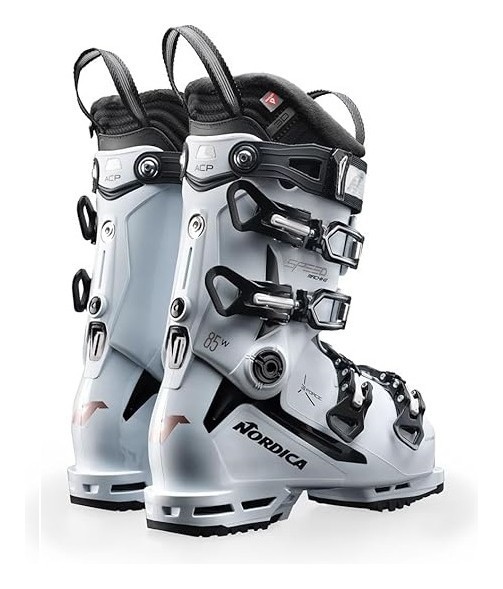 Черевики гірськолижні Nordica THE CRUISE 55 W 38 (240мм) White/ivory/black (05067400-WRH), укр, укр