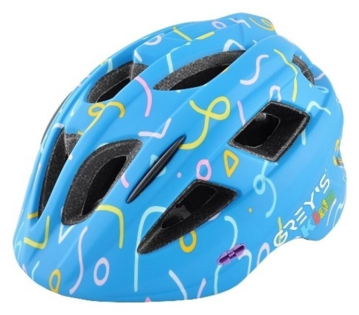 Шлем велосипедный GREY'S, синий матовый