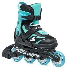 Ролики Rollerblade Microblade black-light blue