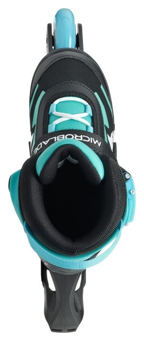 Ролики Rollerblade Microblade black-light blue, укр, укр