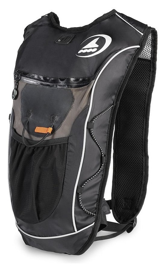Рюкзак для роликовых коньков Rollerblade MARATHON BACK PACK 10 L Black/grey (06R31200 001)