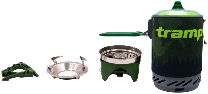Система для приготування їжі Tramp 1,0л olive UTRG-115, укр, укр
