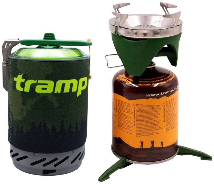 Система для приготування їжі Tramp 1,0л olive UTRG-115, укр, укр
