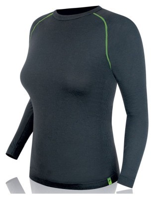 Термобельство для взрослых: женская термофутболка Fuse Primalight 200 L Black