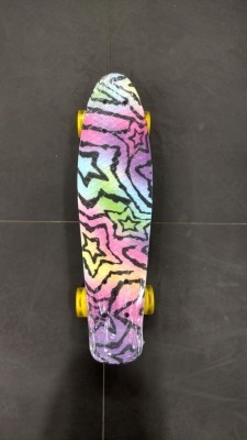 Пенниборд Amigo Sport Bora Flach звезды