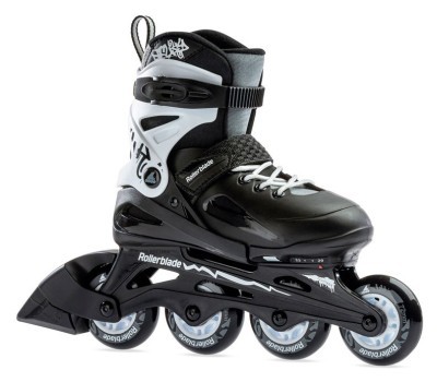 Роликовые коньки детские Rollerblade FURY 29-33 (185-210мм) Black/White (07067000)