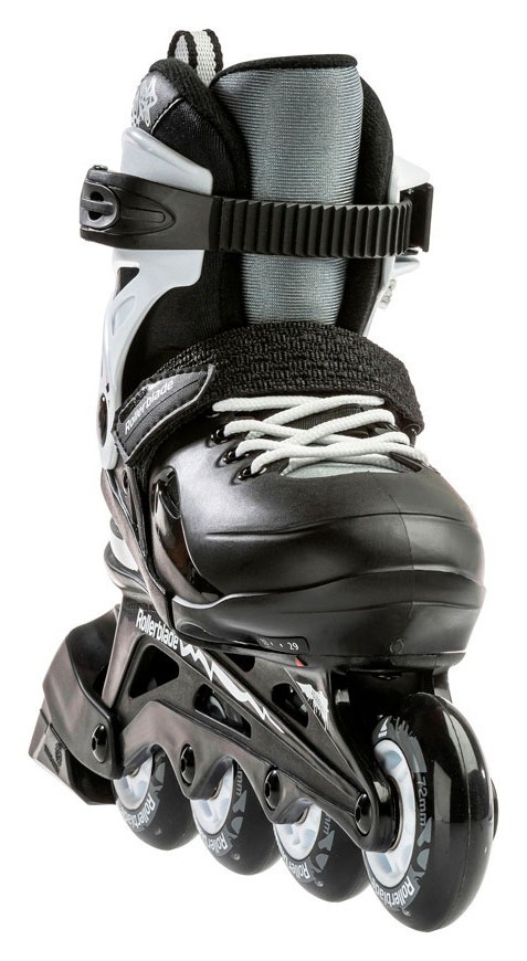 Роликовые коньки детские Rollerblade FURY 29-33 (185-210мм) Black/White (07067000)
