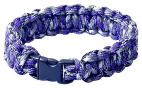 Munkees 6463 браслет Paracord 23 см purple