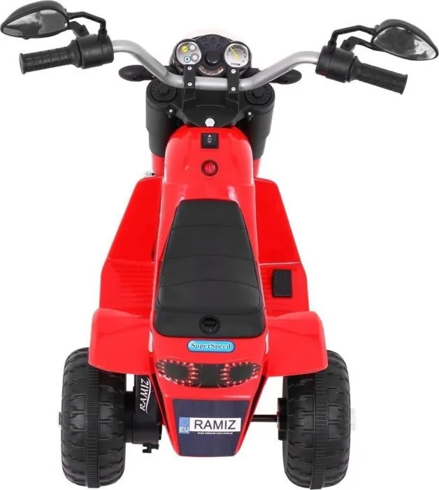 Дитячий акумуляторний мотоцикл RAMIZ MiniBike червоний