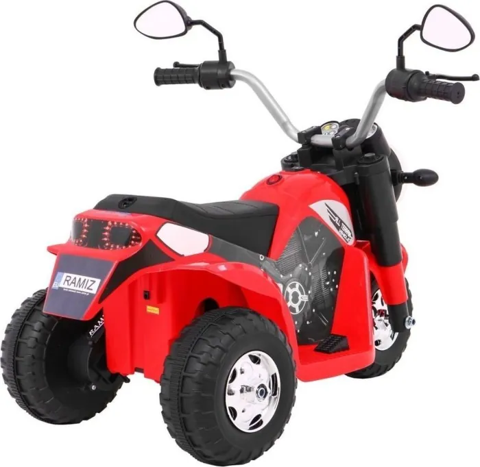 Дитячий акумуляторний мотоцикл RAMIZ MiniBike червоний